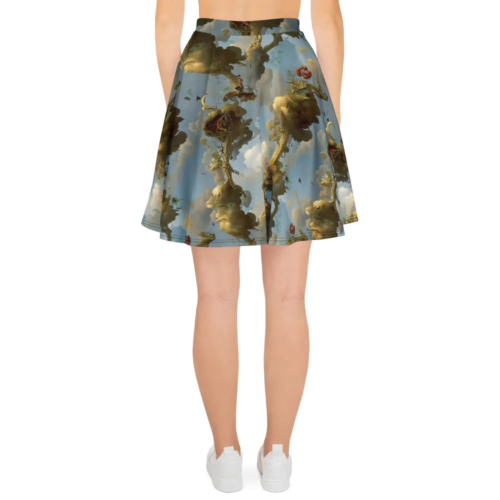 Cloudbound Canopy on Skater Skirt — Back