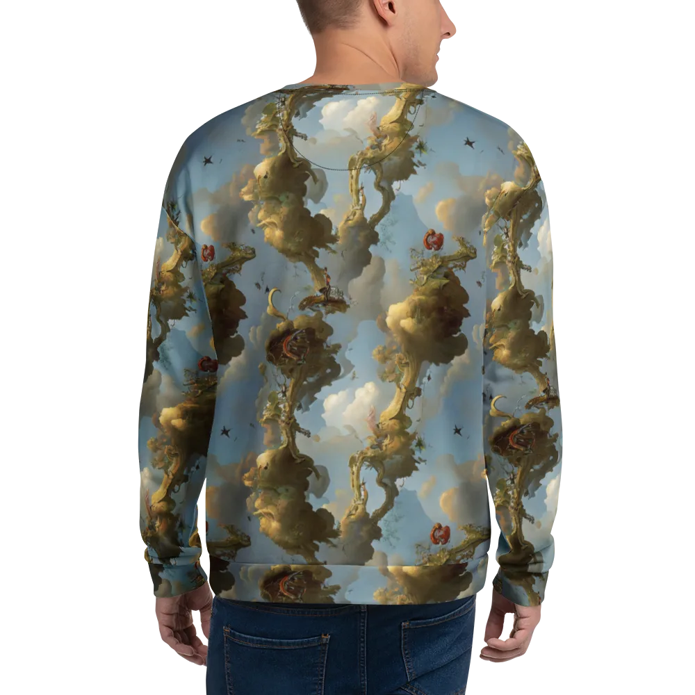 Cloudbound Canopy on Sweatshirt — Back