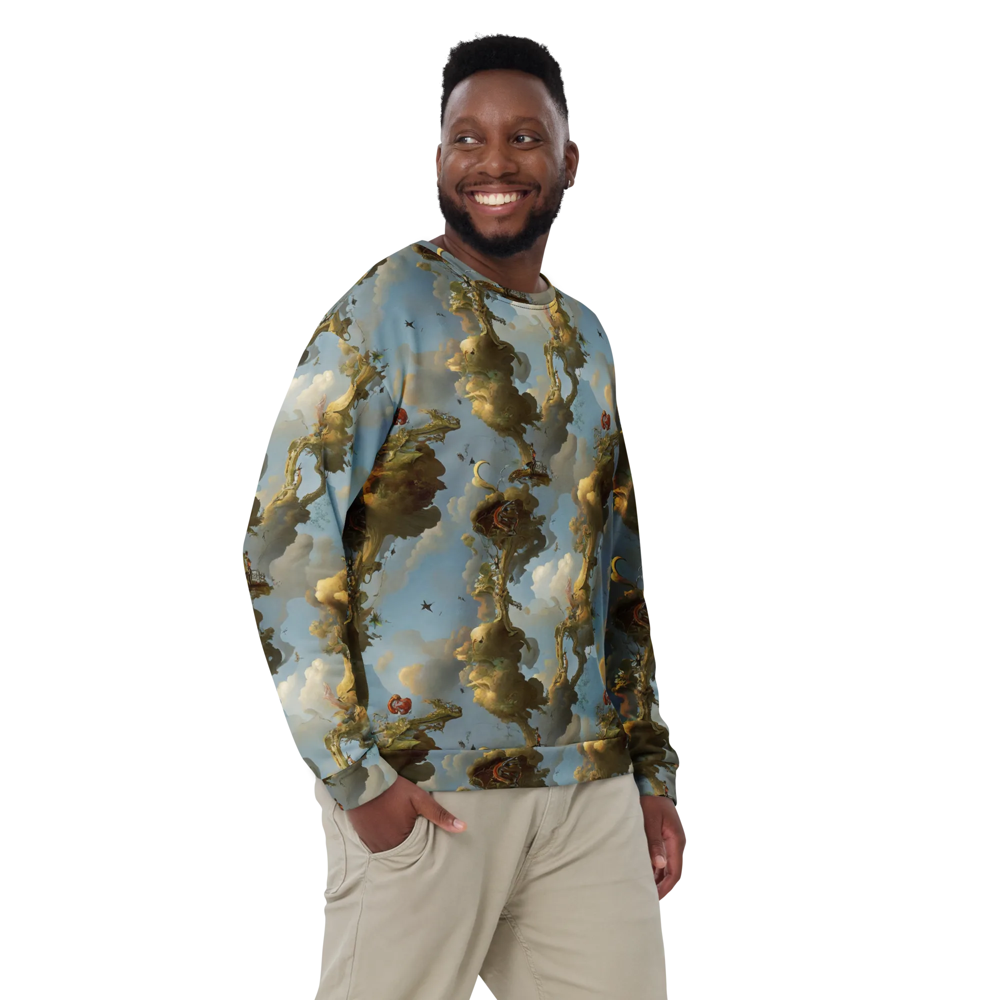 Cloudbound Canopy on Sweatshirt — Front