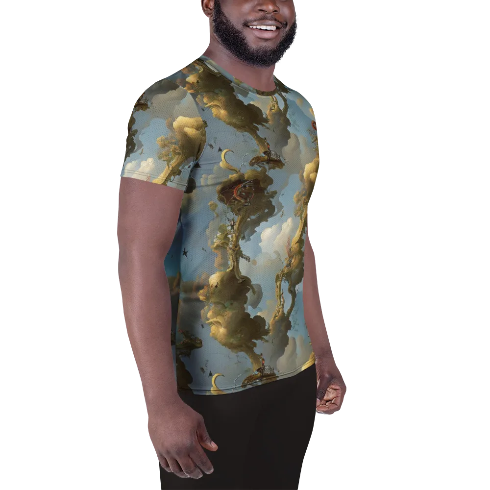 Cloudbound Canopy on Men's Athletic T-Shirt — Right