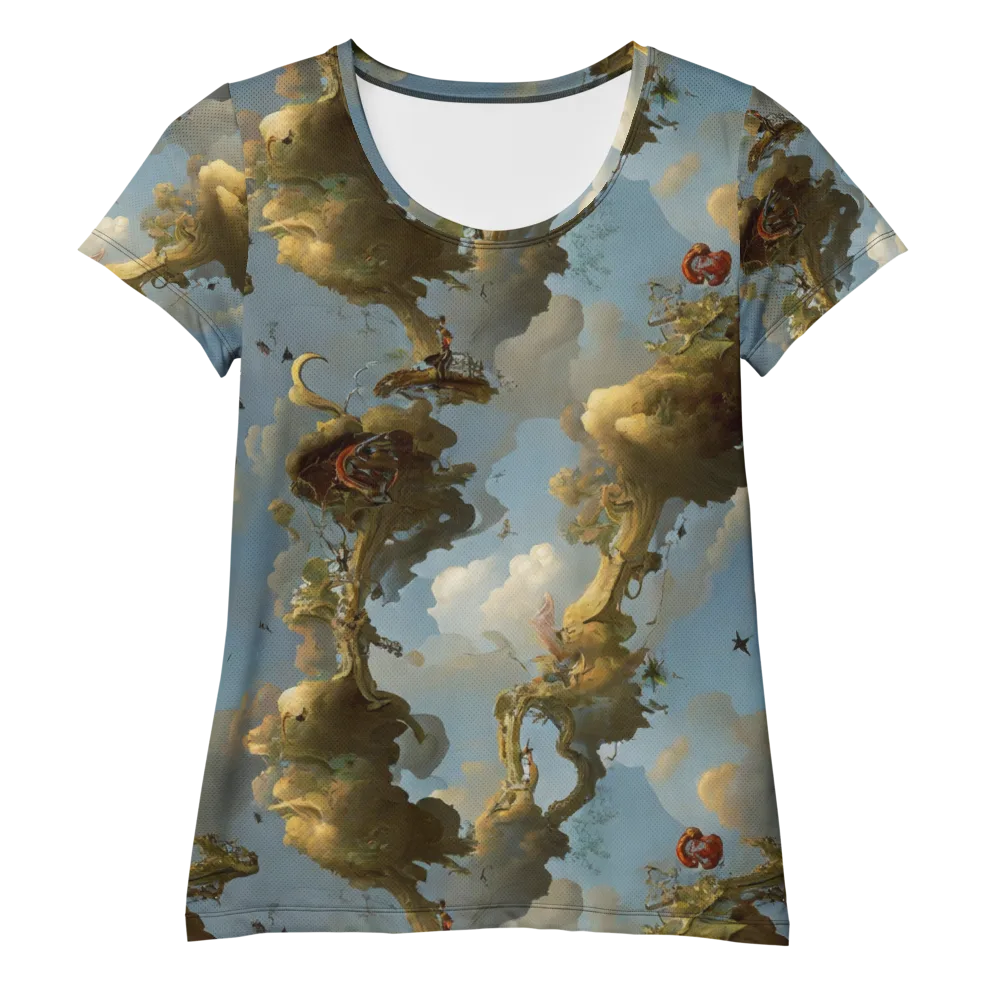 Cloudbound Canopy on Women's Athletic T-Shirt — Front