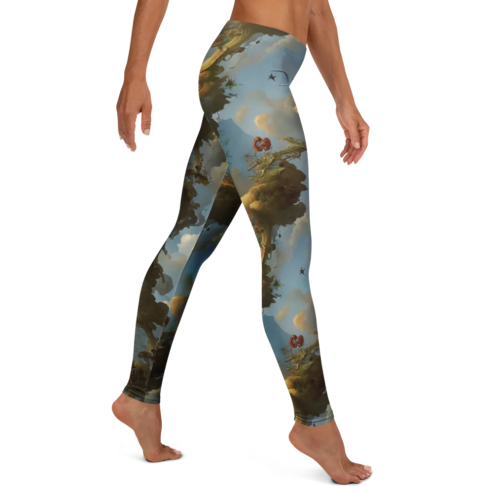 Cloudbound Canopy on Leggings — Right