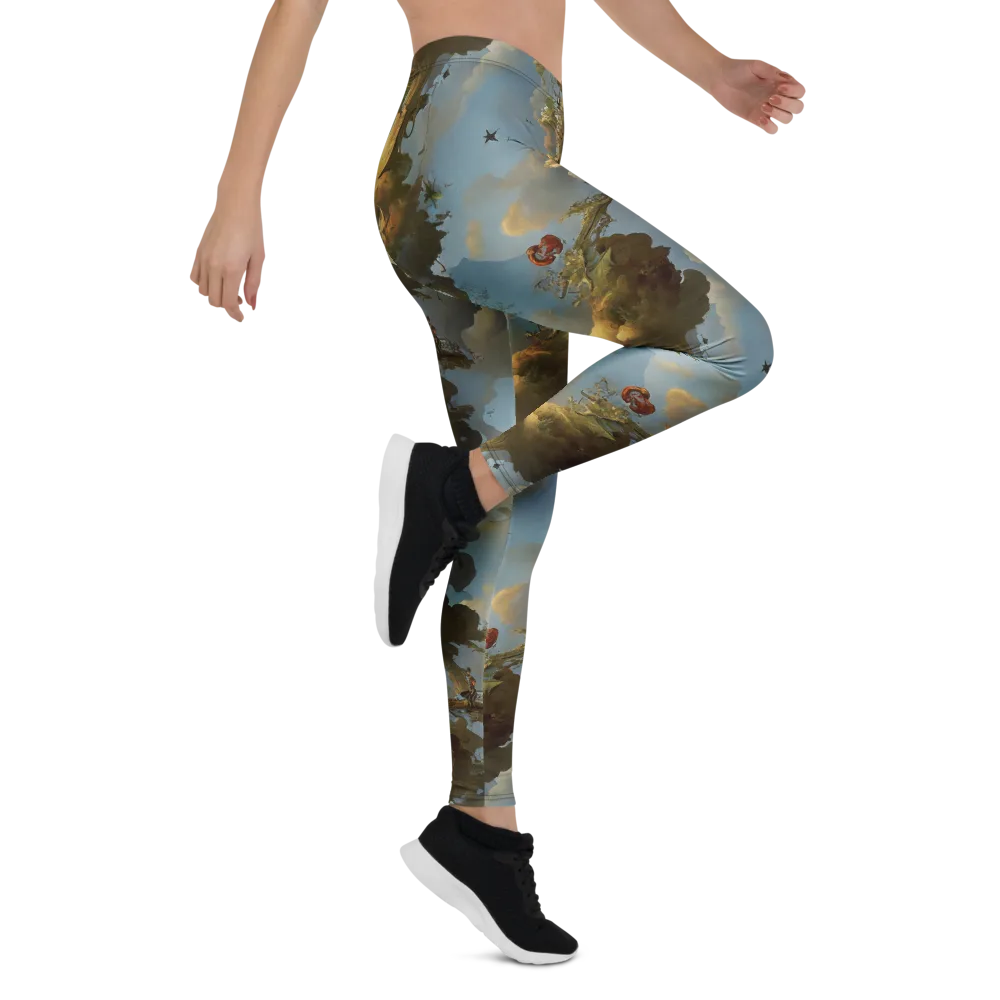 Cloudbound Canopy on Leggings — Right