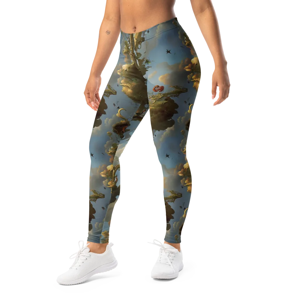 Cloudbound Canopy on Leggings — Left Front