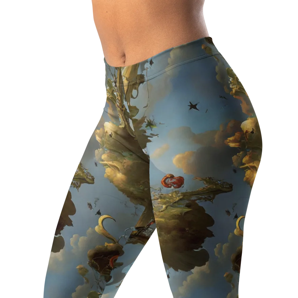Cloudbound Canopy on Leggings — Left Front