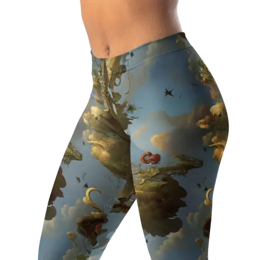 Cloudbound Canopy on a Leggings