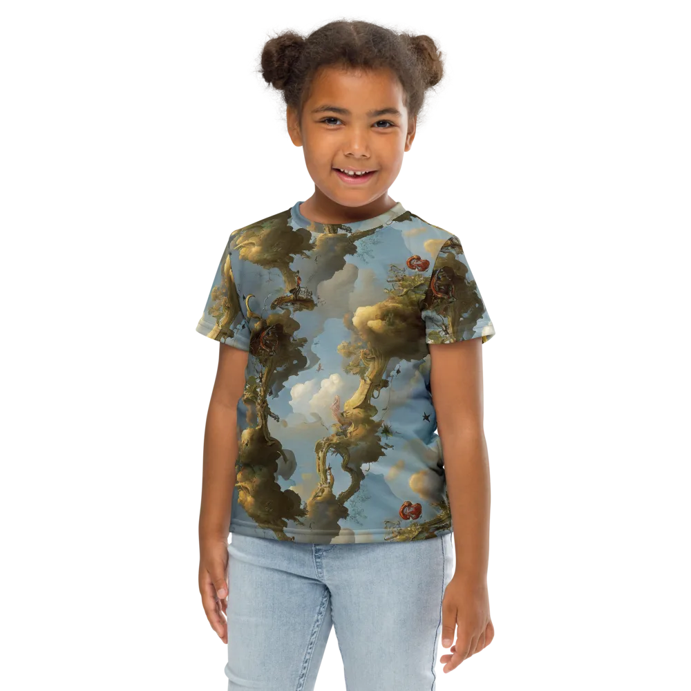 Cloudbound Canopy on Kids Crew Neck T-Shirt — Front
