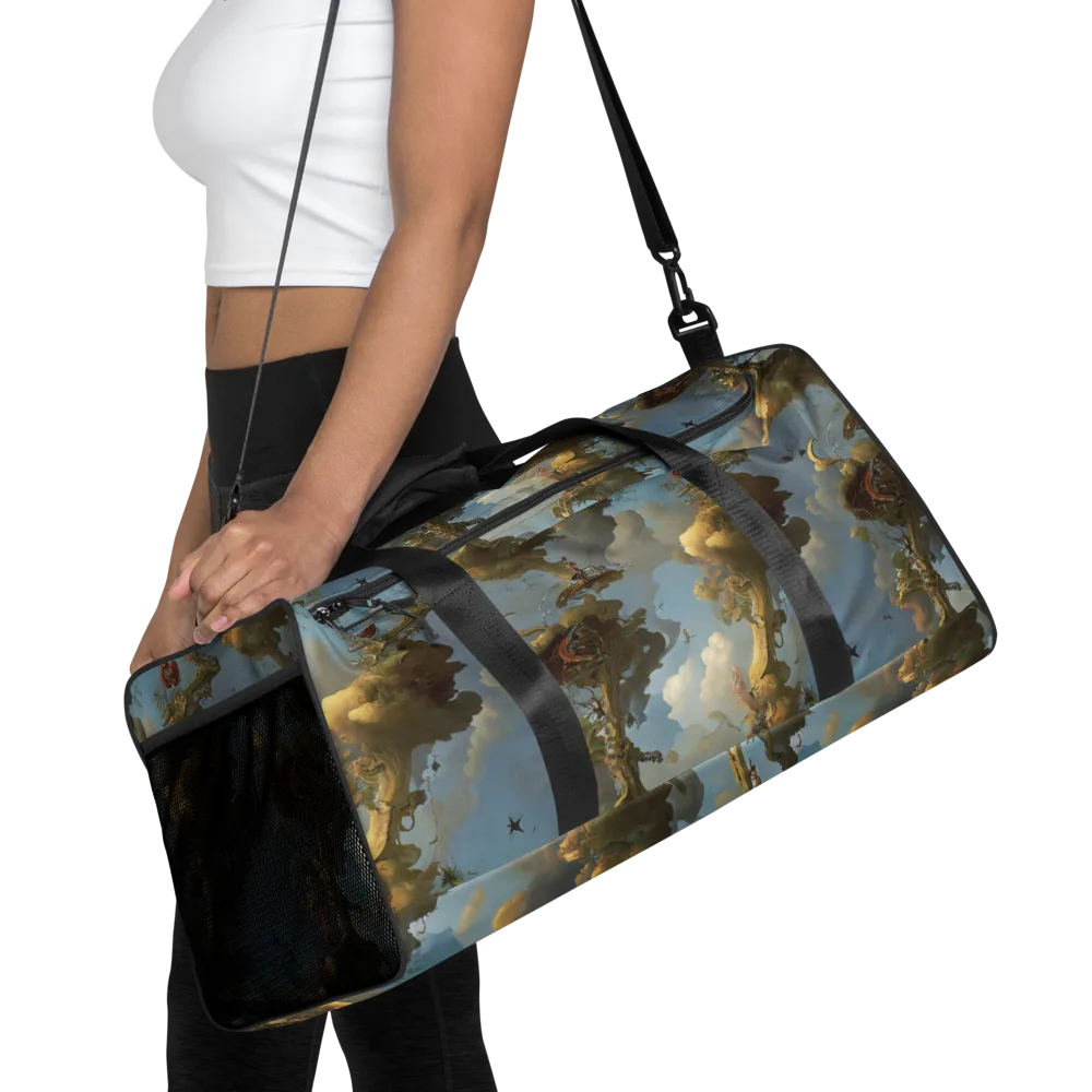 Cloudbound Canopy on Duffle Bag — Front