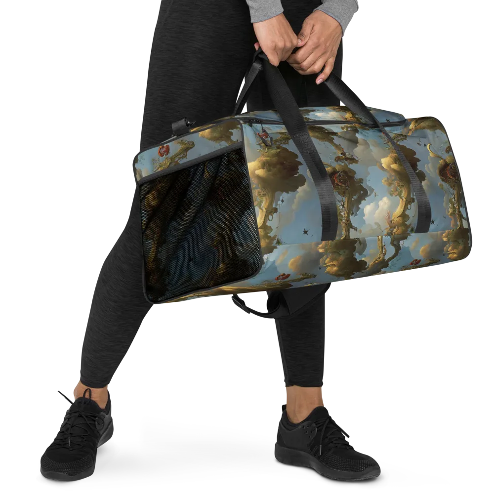 Cloudbound Canopy on Duffle Bag — Right Front