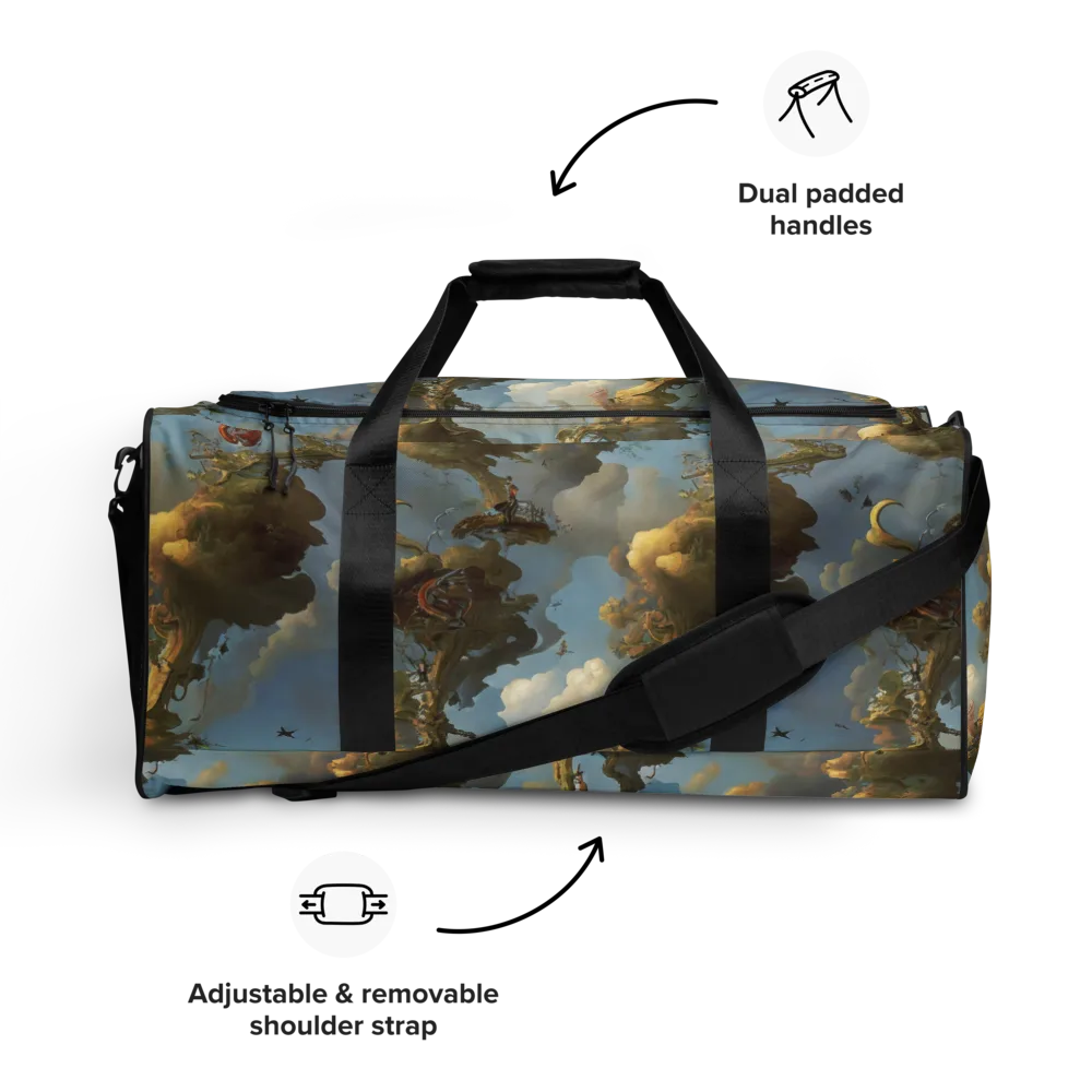 Cloudbound Canopy on Duffle Bag — Front