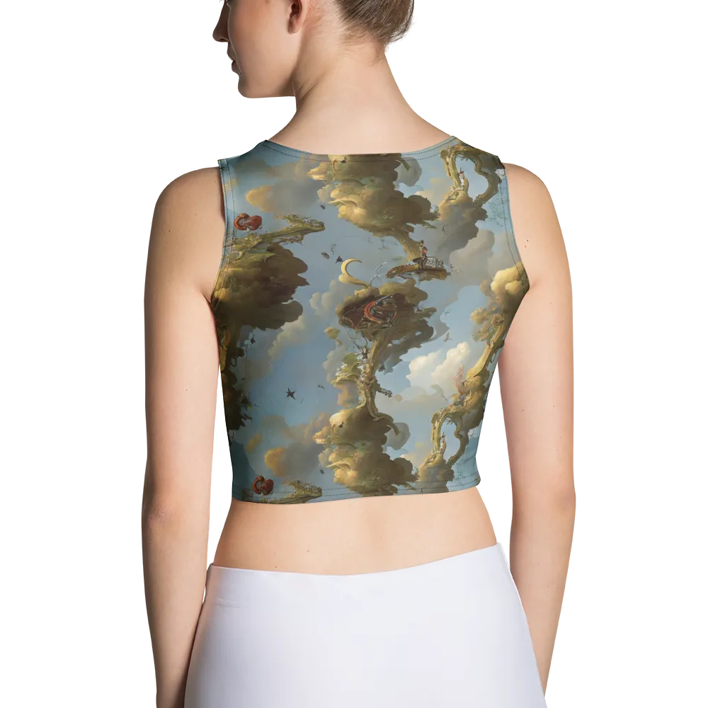 Cloudbound Canopy on Crop Top — Back