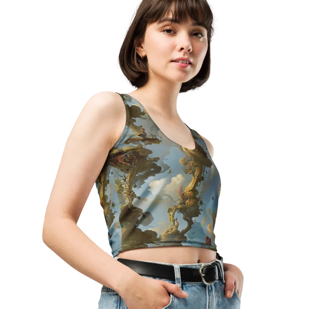 Cloudbound Canopy on Crop Top — Right Front
