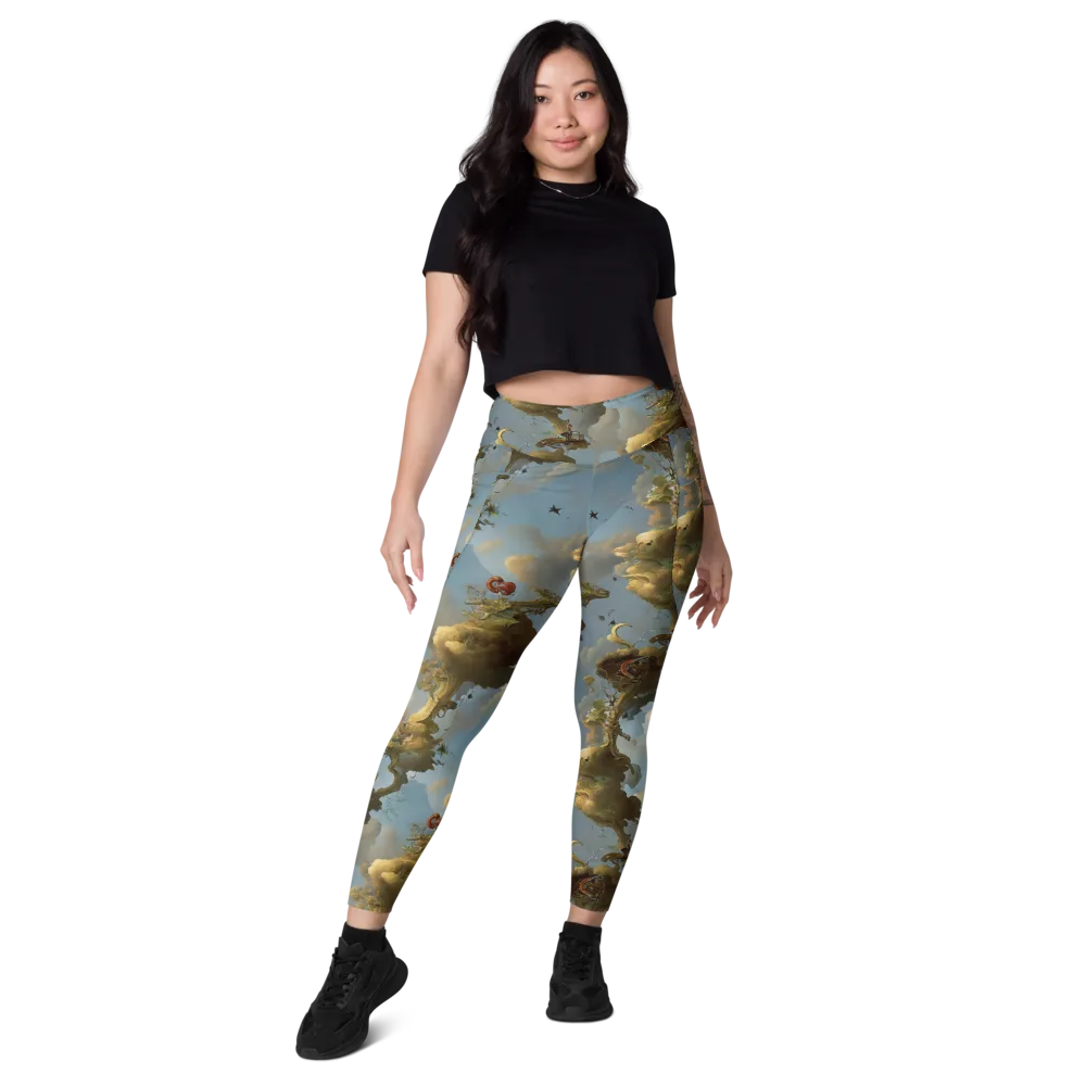 Cloudbound Canopy on Leggings with Pockets — Front