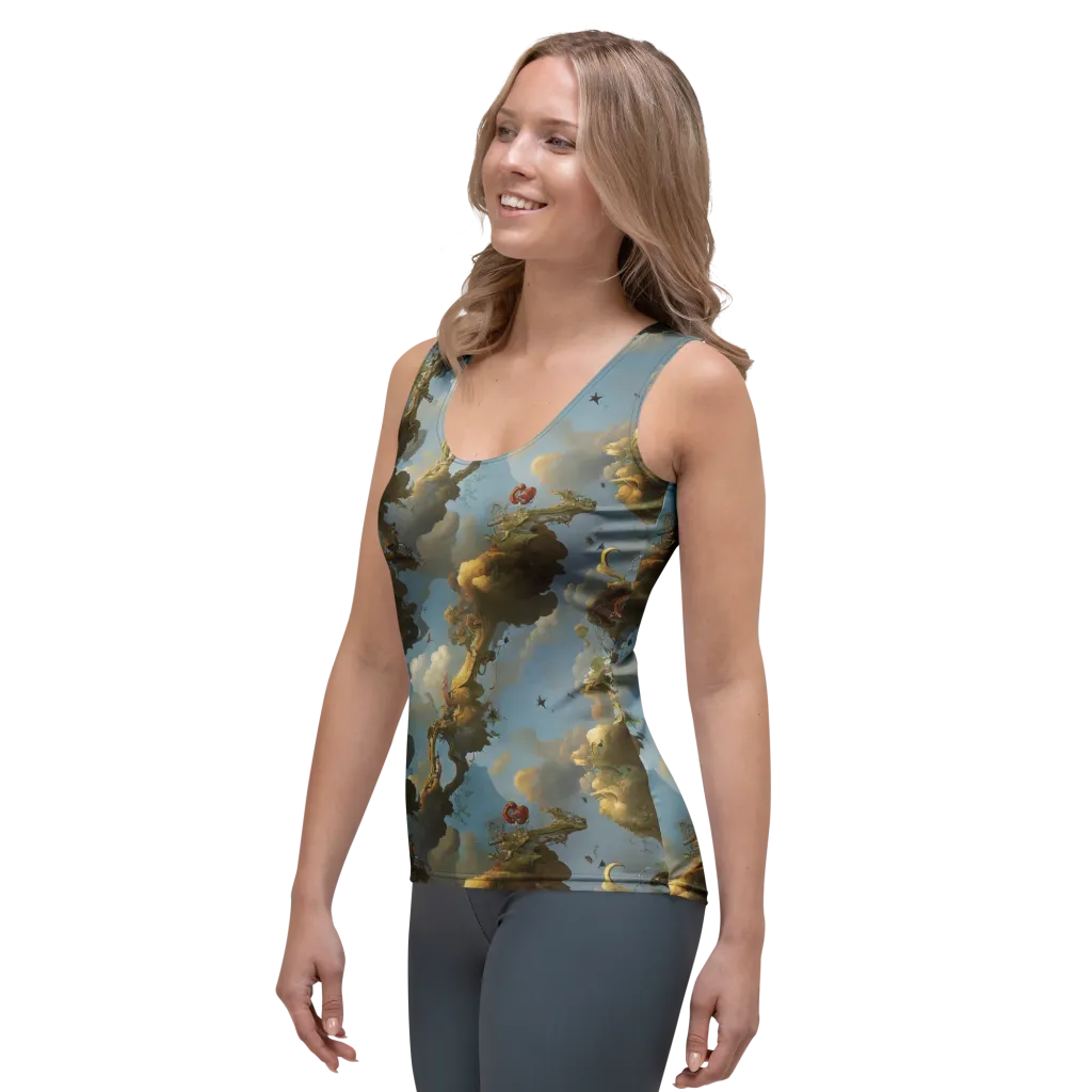 Cloudbound Canopy on Women's Tank Top — Left Front