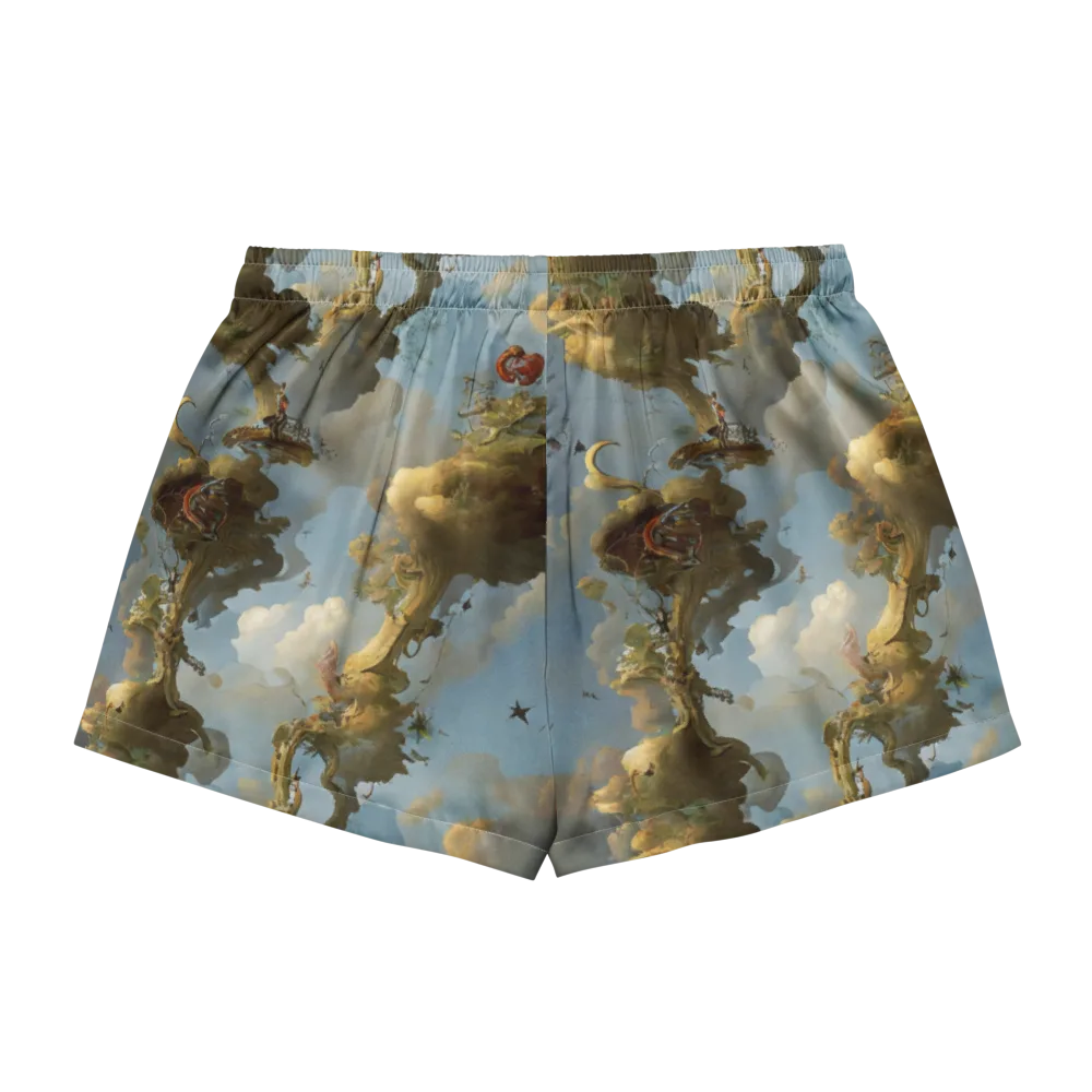 Cloudbound Canopy on Women's Pajama Shorts — Back