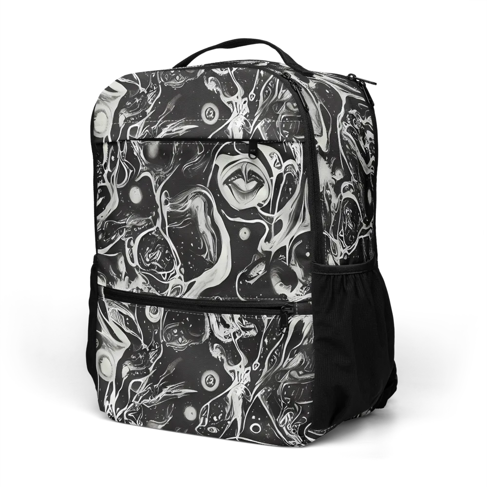 Nocturne Flux on Utility Backpack — Left Front