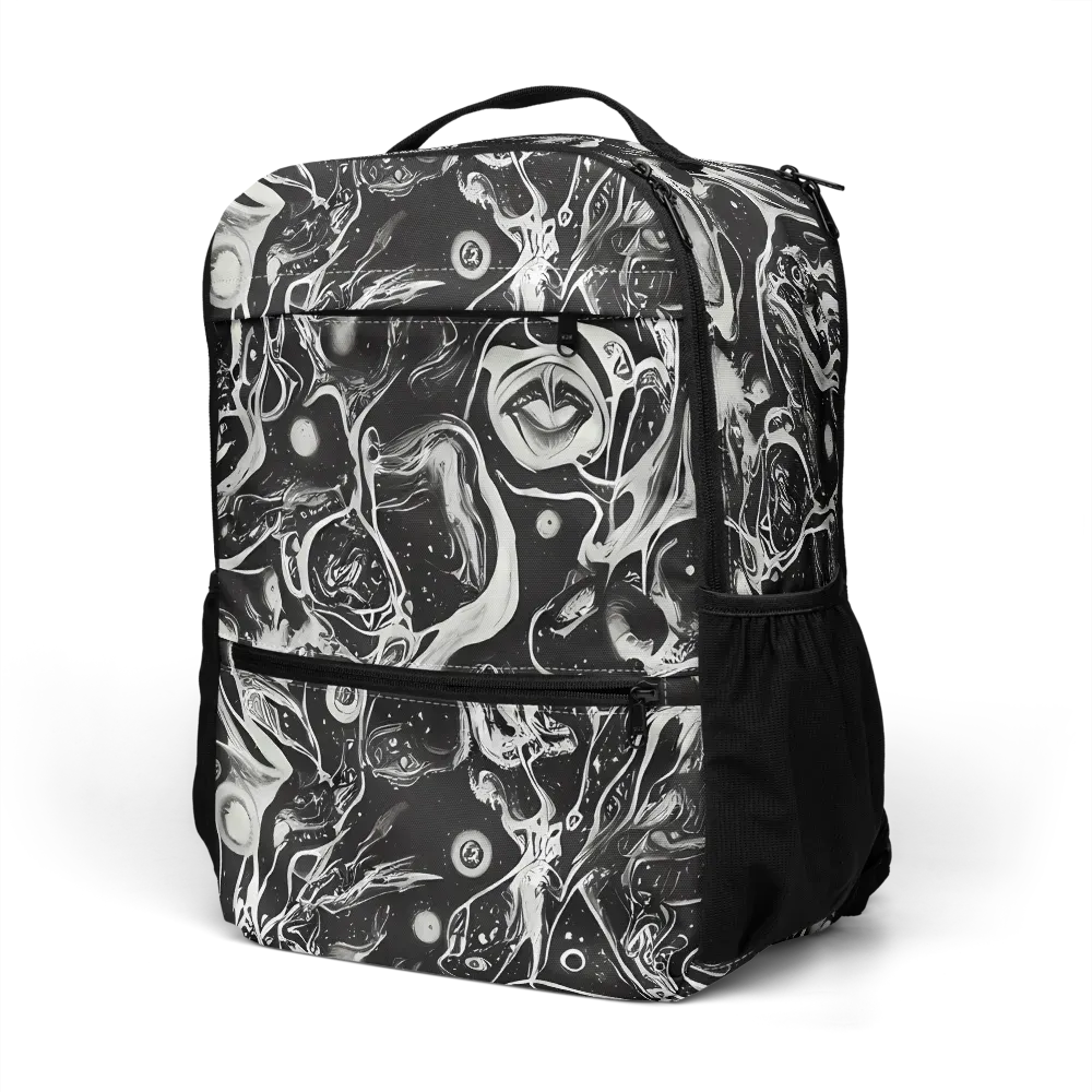 Nocturne Flux on Utility Backpack — Left Front