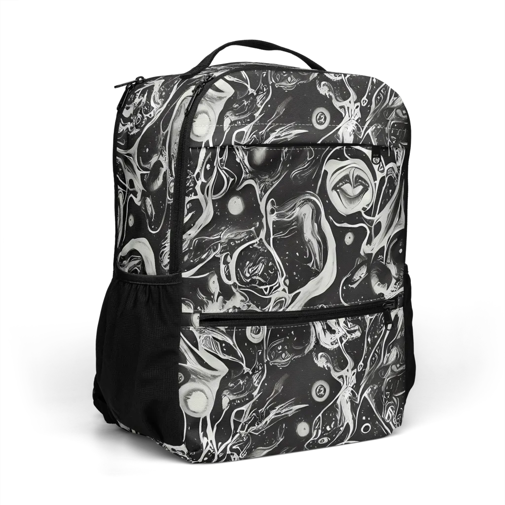 Nocturne Flux on Utility Backpack — Right Front