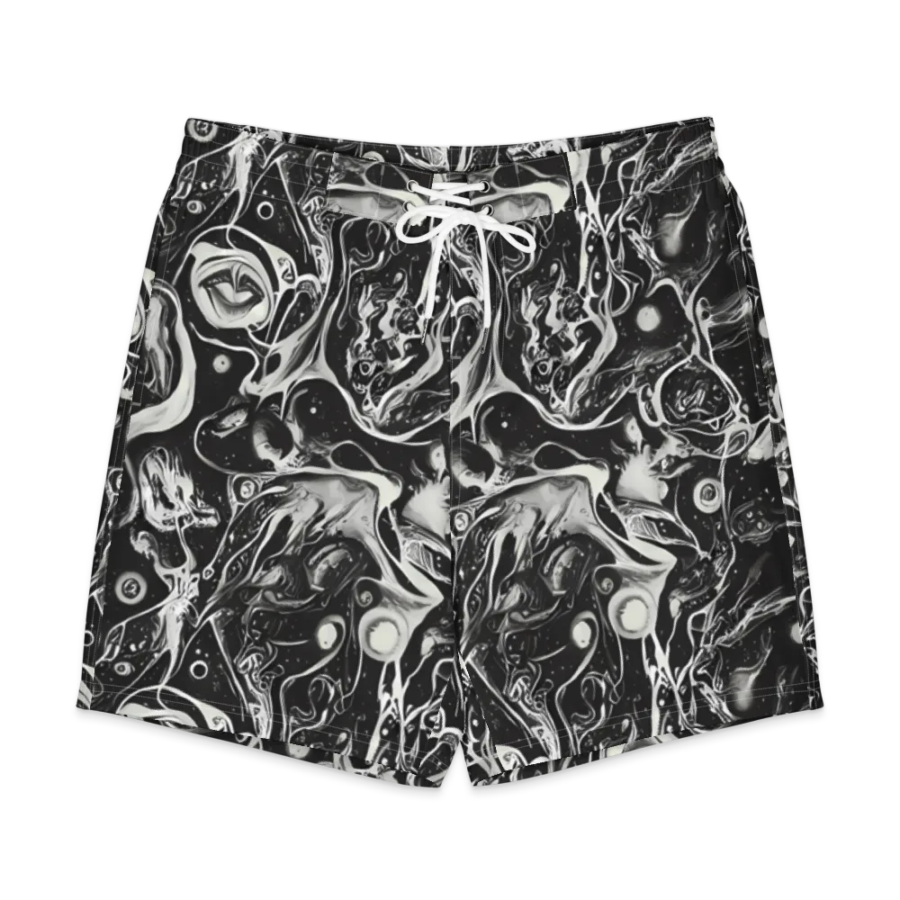 Nocturne Flux on Men's Board Shorts — Front