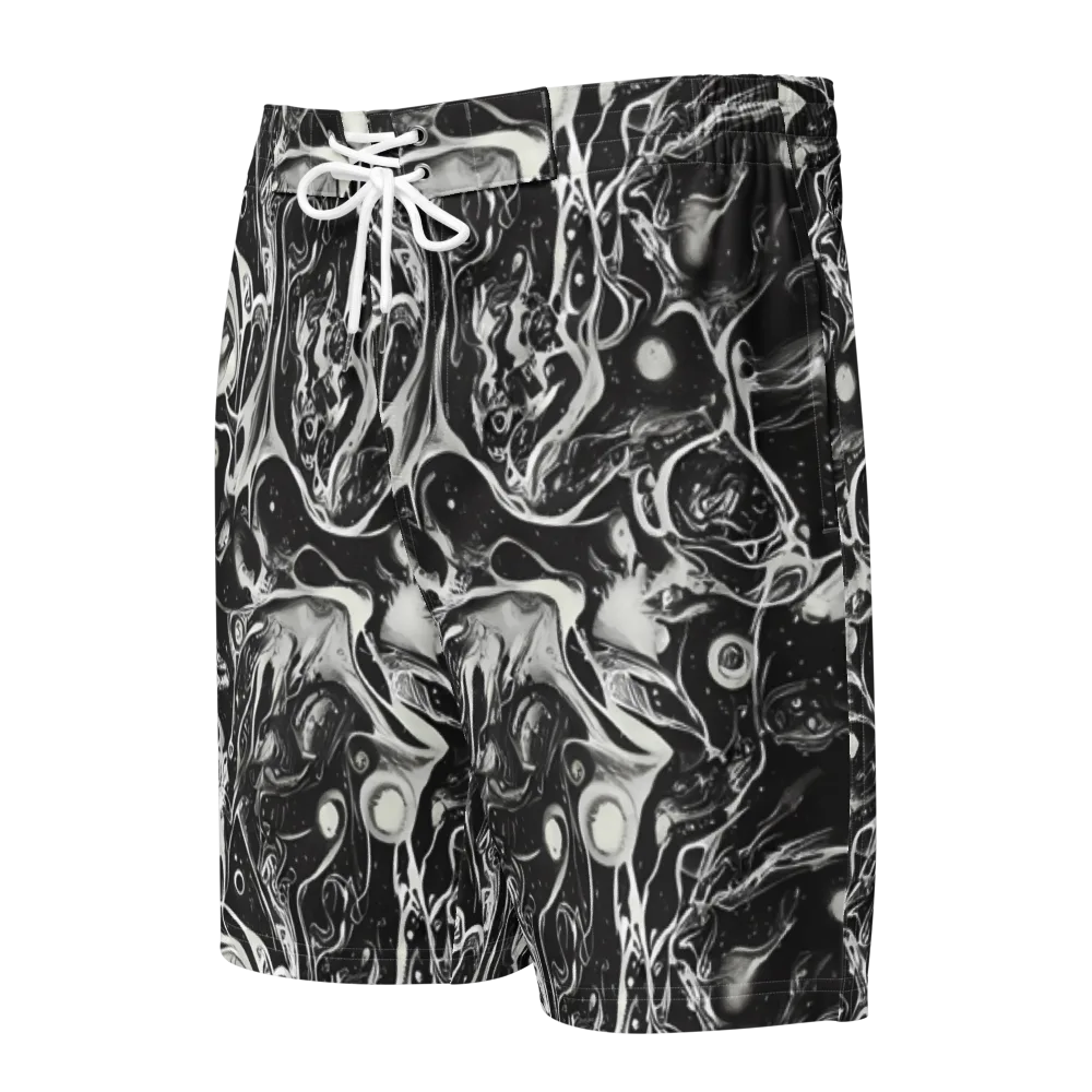Nocturne Flux on Men's Board Shorts — Front