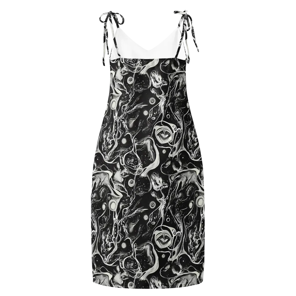 Nocturne Flux on Slip Dress — Back
