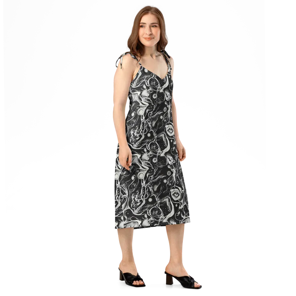 Nocturne Flux on Slip Dress — Right Front