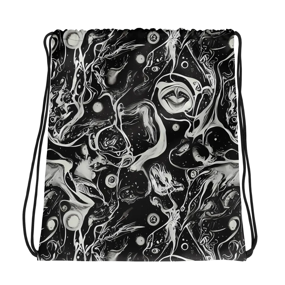 Nocturne Flux on Drawstring Bag — Photo