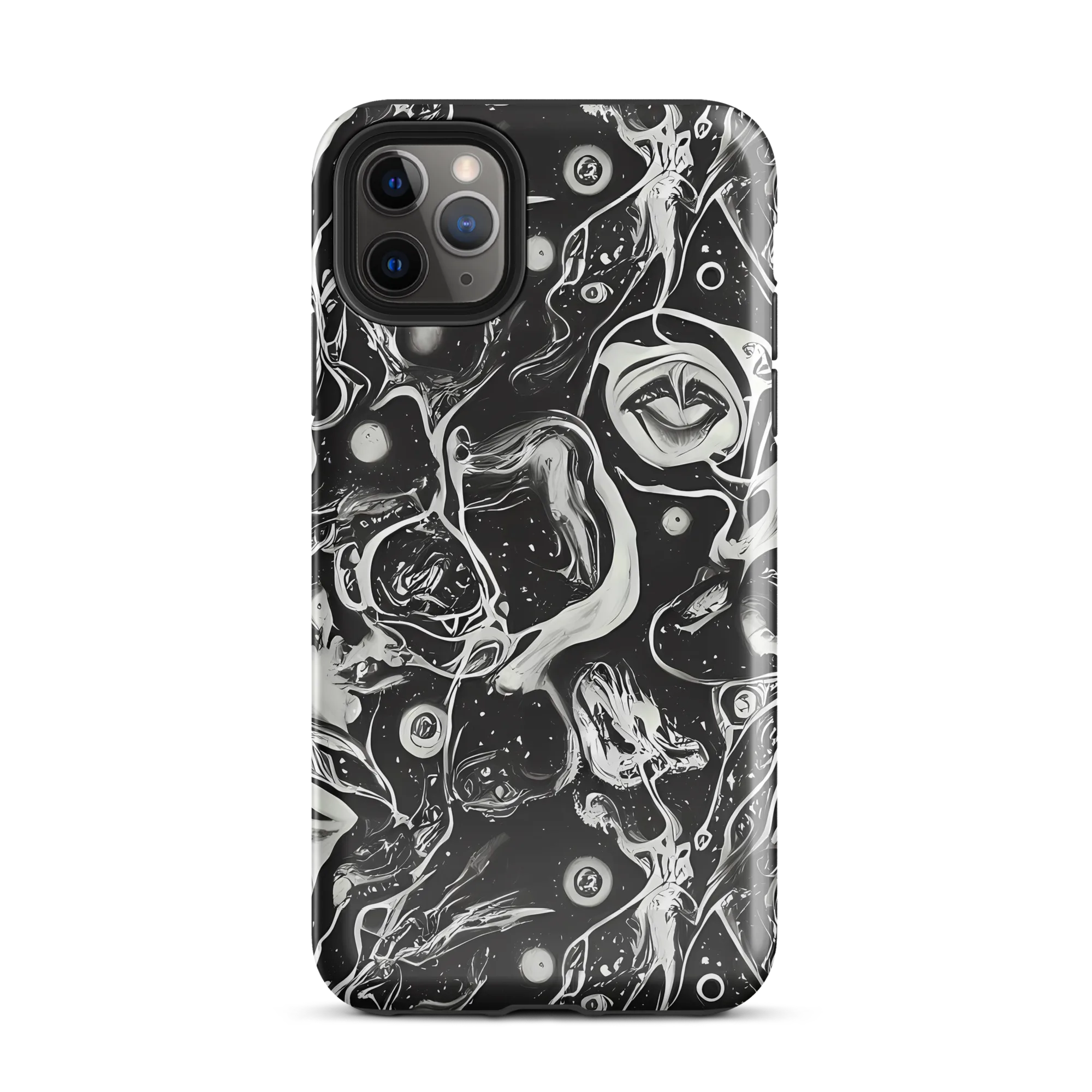 Nocturne Flux on Tough Case for iPhone® — Front
