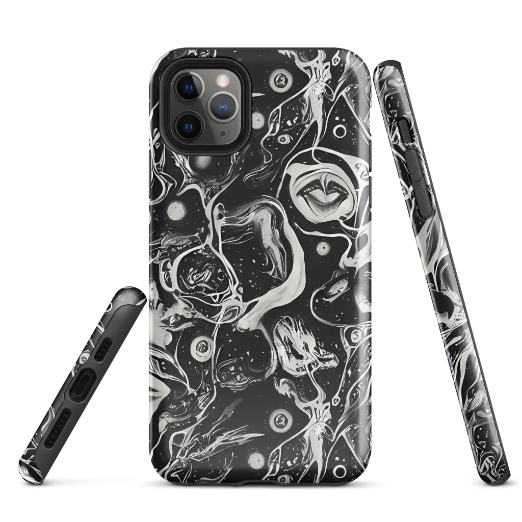 Nocturne Flux on Tough Case for iPhone® — Front