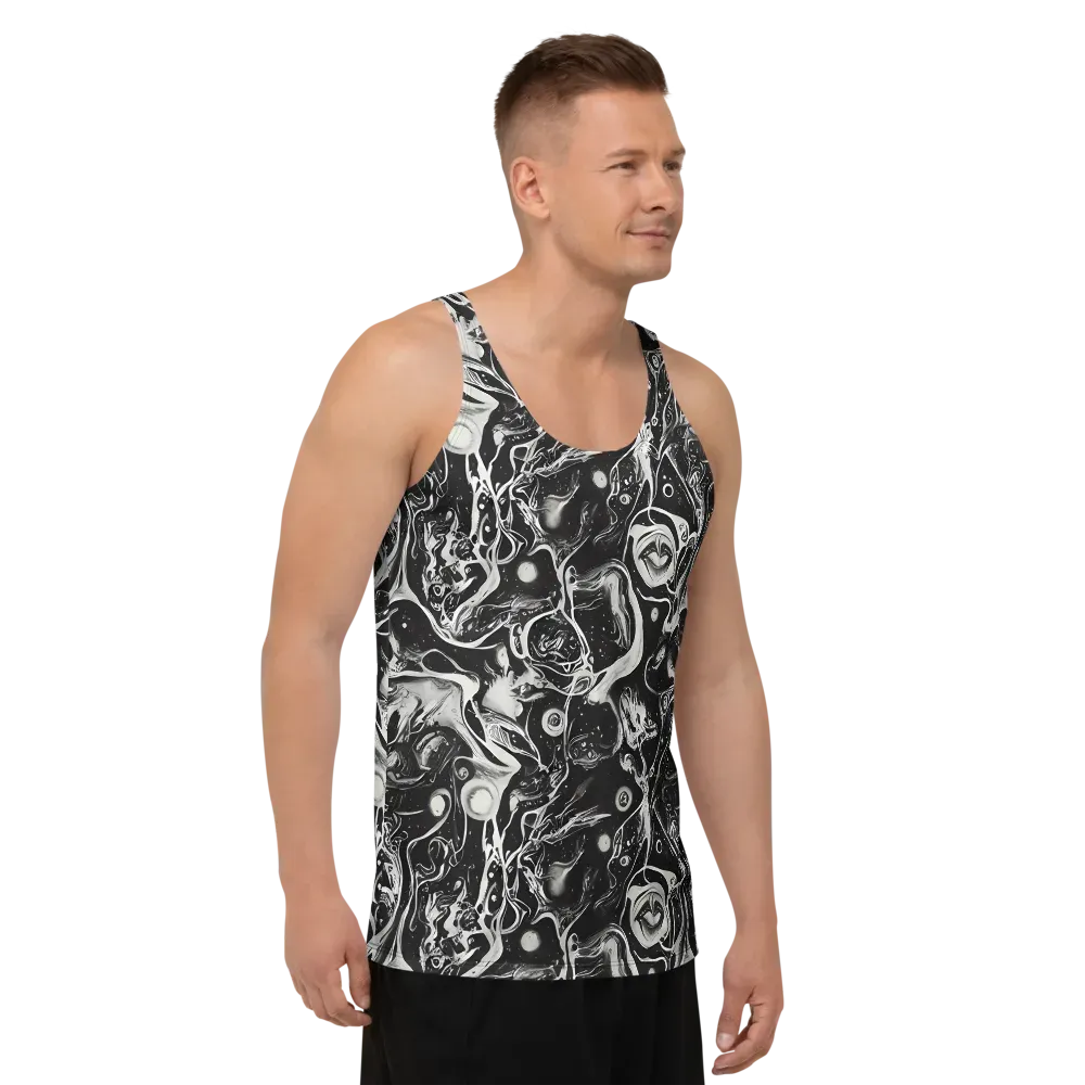 Nocturne Flux on Men's Tank Top — Right Front