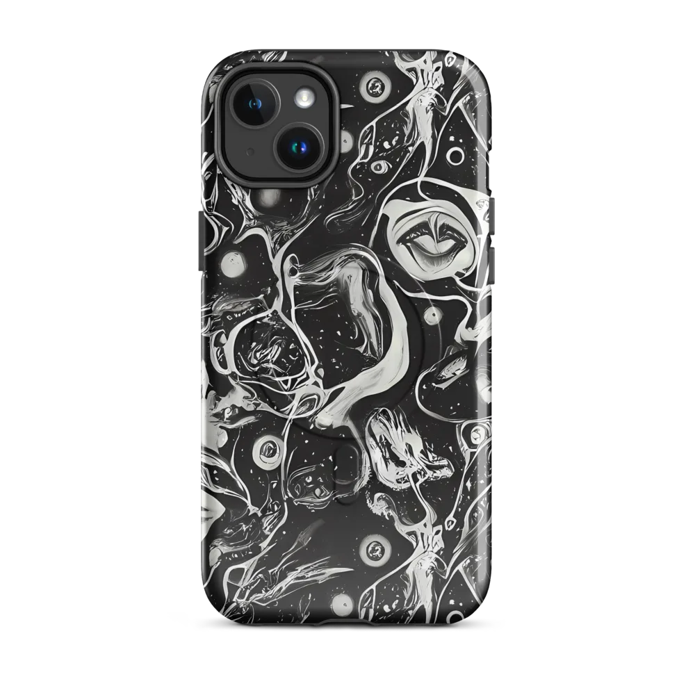 Nocturne Flux on MagSafe Tough Case for iPhone® — Front