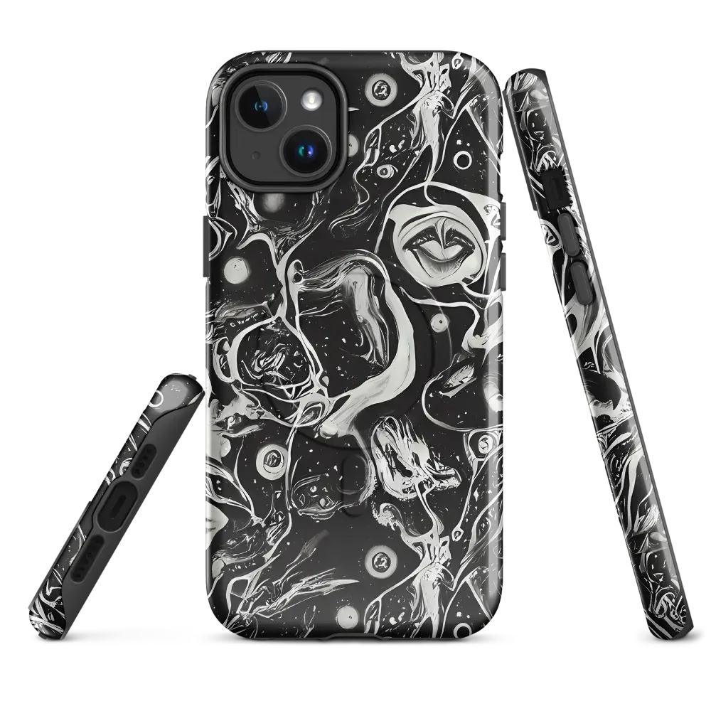 Nocturne Flux on MagSafe Tough Case for iPhone® — Front