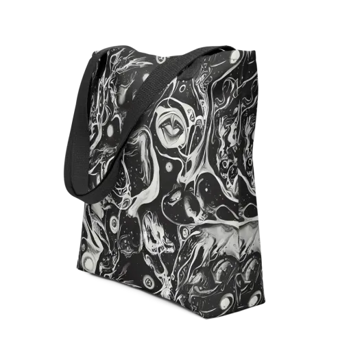 Nocturne Flux on a Tote Bag