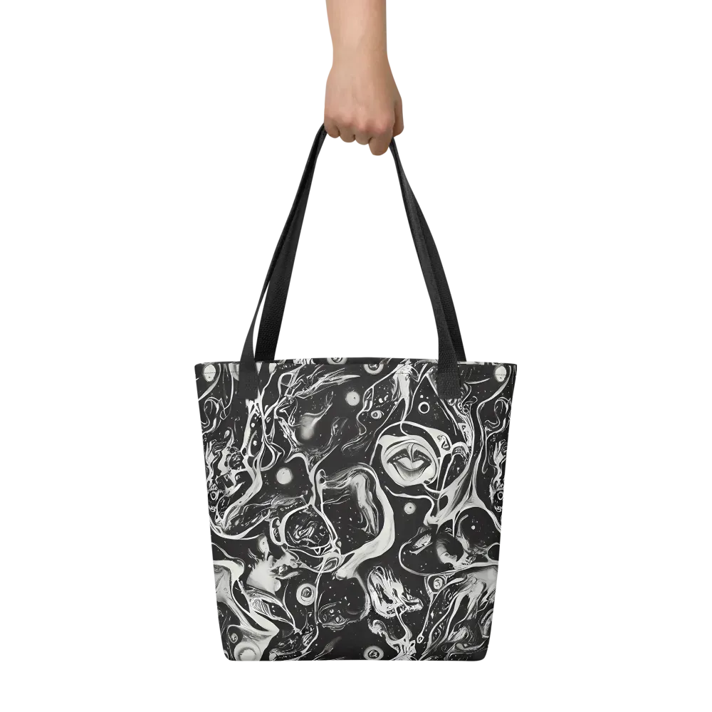 Nocturne Flux on Tote Bag — Front