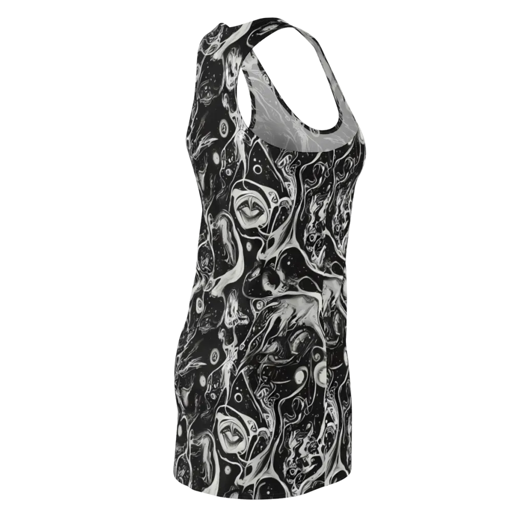 Nocturne Flux on Racerback Dress — Back Side