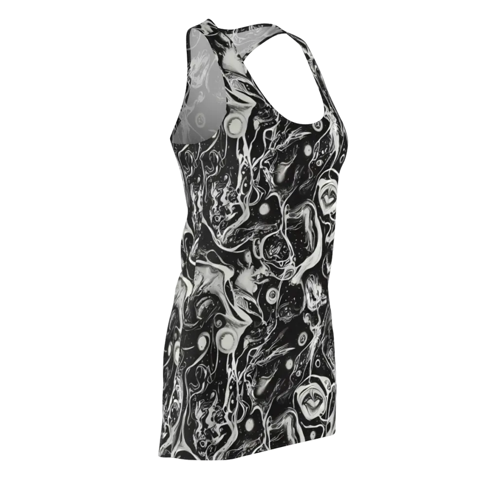 Nocturne Flux on Racerback Dress — Front Side