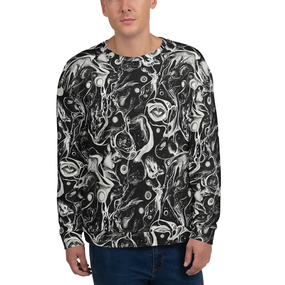 Nocturne Flux on Sweatshirt — Front