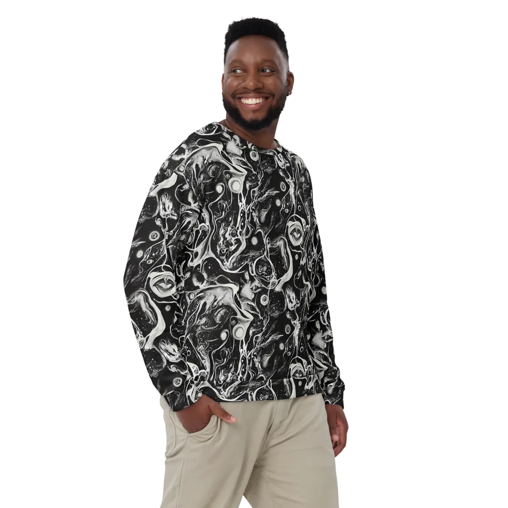 Nocturne Flux on Sweatshirt — Front