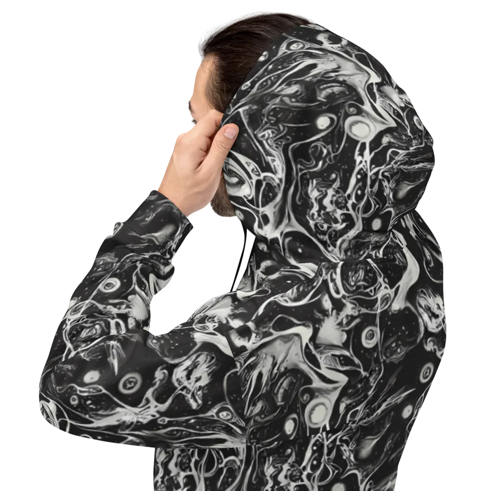 Nocturne Flux on Hoodie — Back