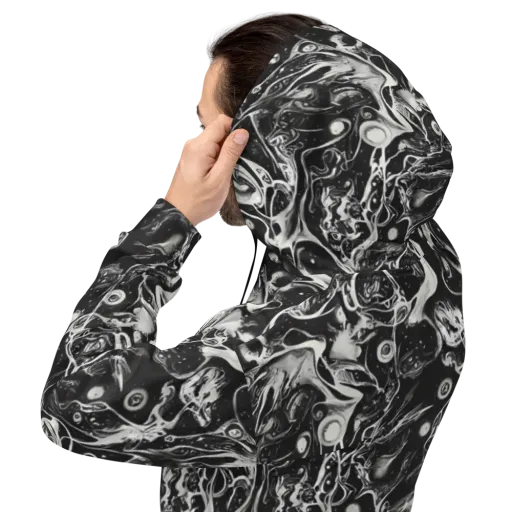 Nocturne Flux on a Hoodie