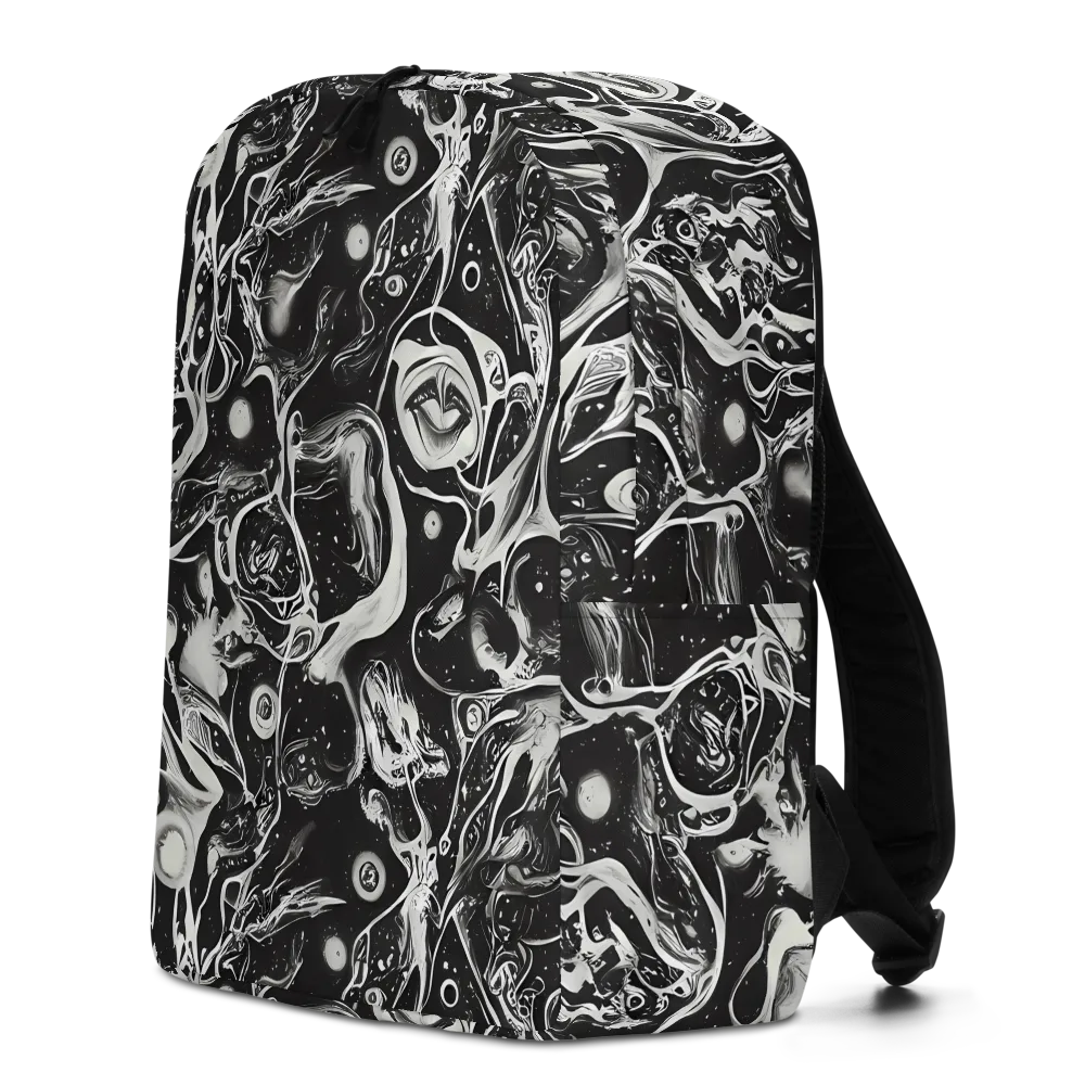 Nocturne Flux on Minimalist Backpack — Left