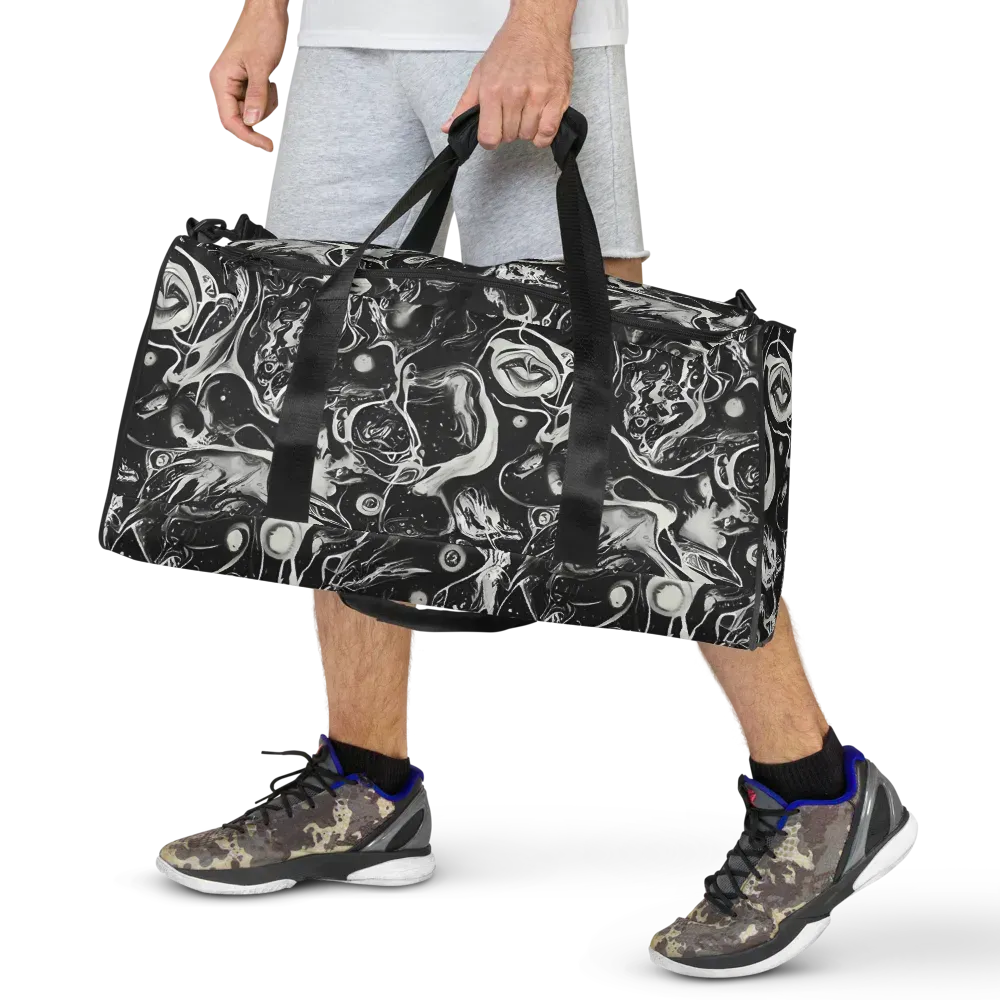 Nocturne Flux on Duffle Bag — Front