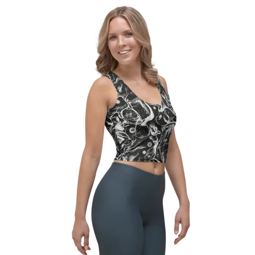 Nocturne Flux on a Crop Top