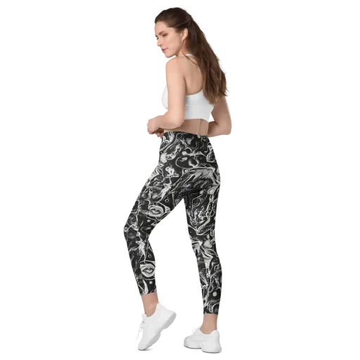 Nocturne Flux on a Leggings with Pockets