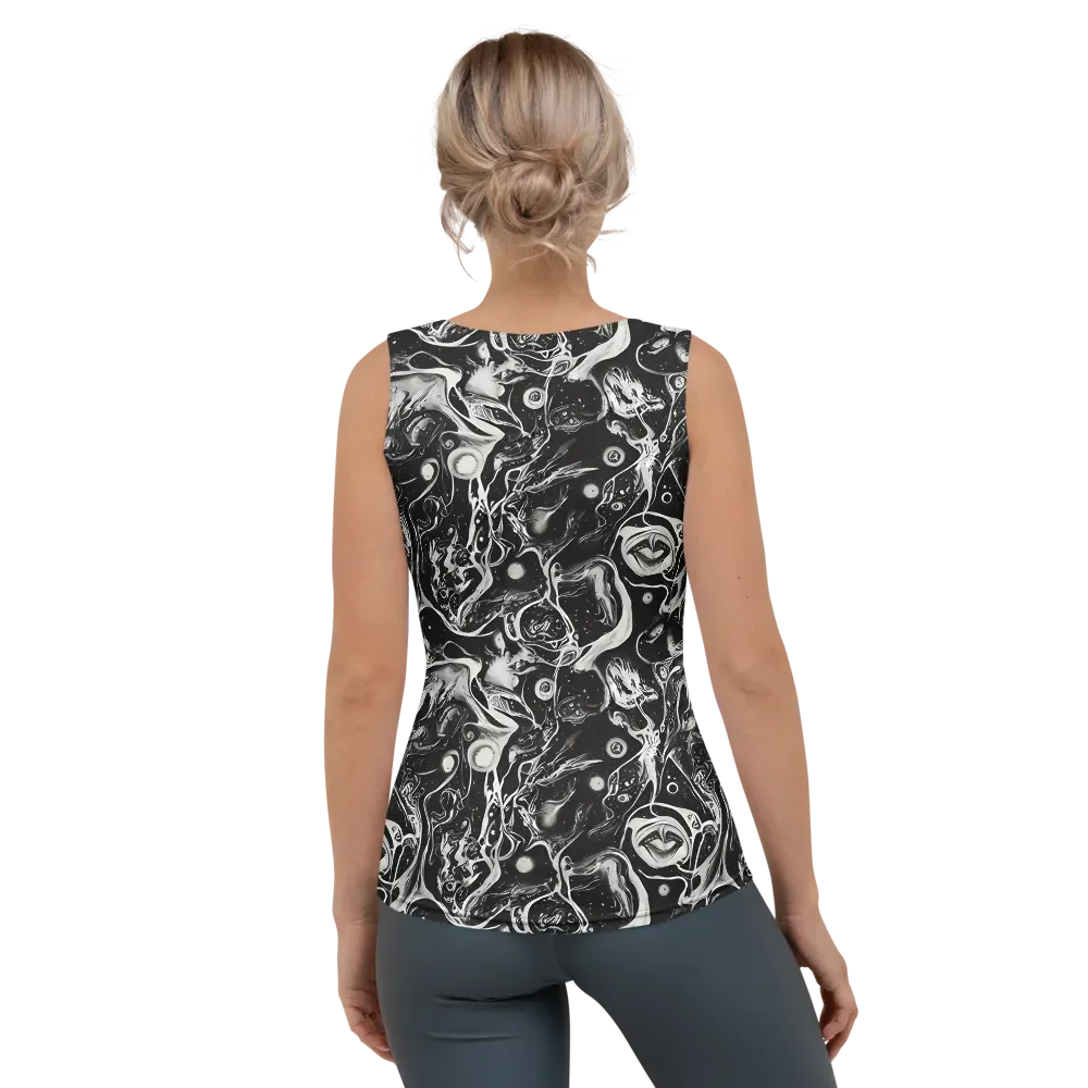 Nocturne Flux on Women's Tank Top — Back