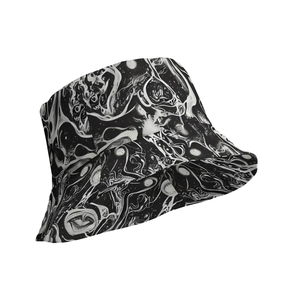 Nocturne Flux on Reversible Bucket Hat — Product details Outside