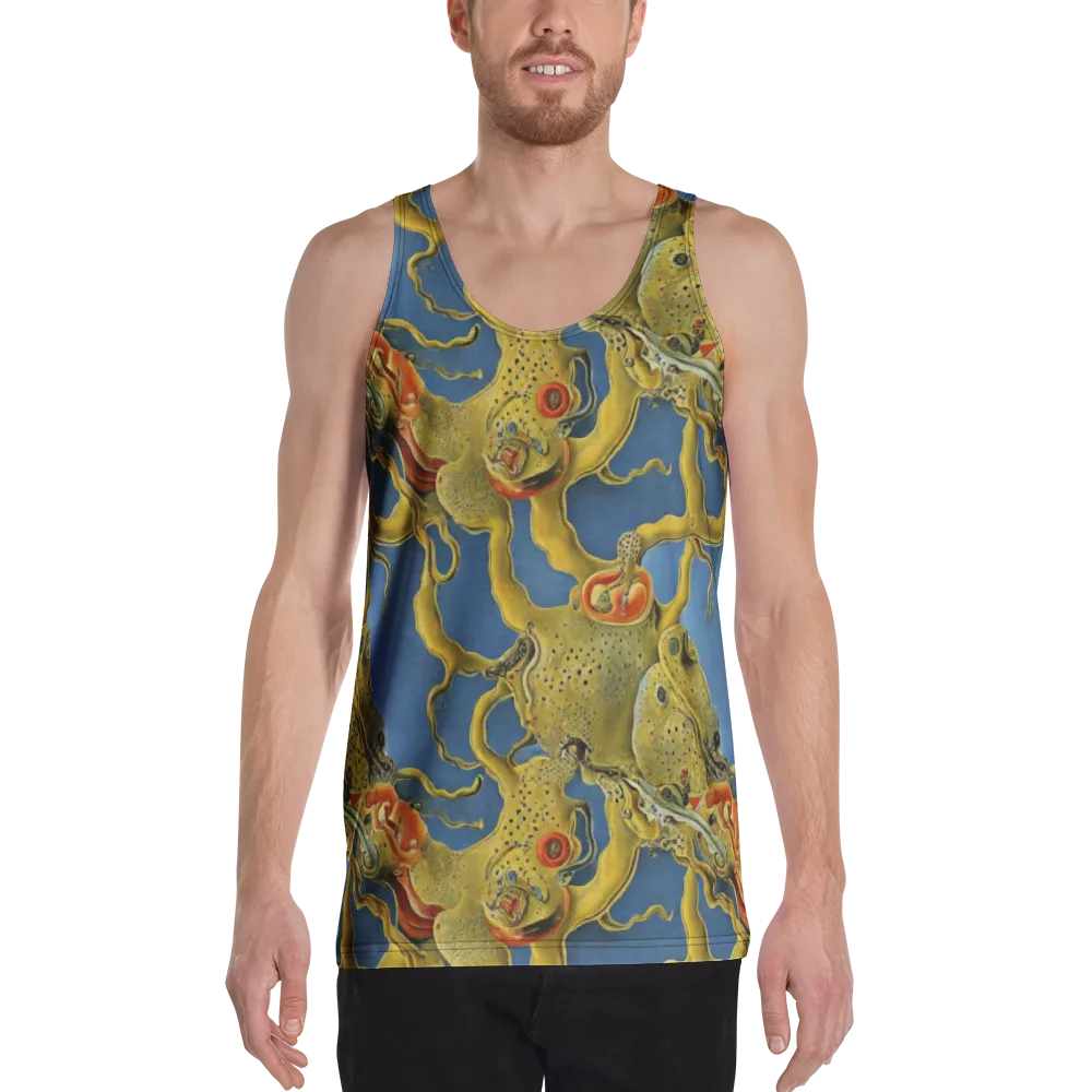 Golden Medusa on Men's Tank Top — Front