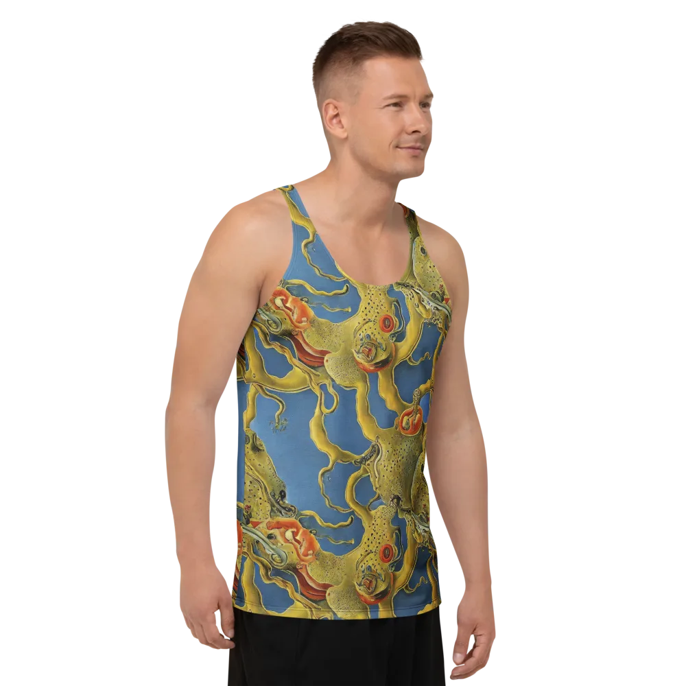 Golden Medusa on Men's Tank Top — Right Front
