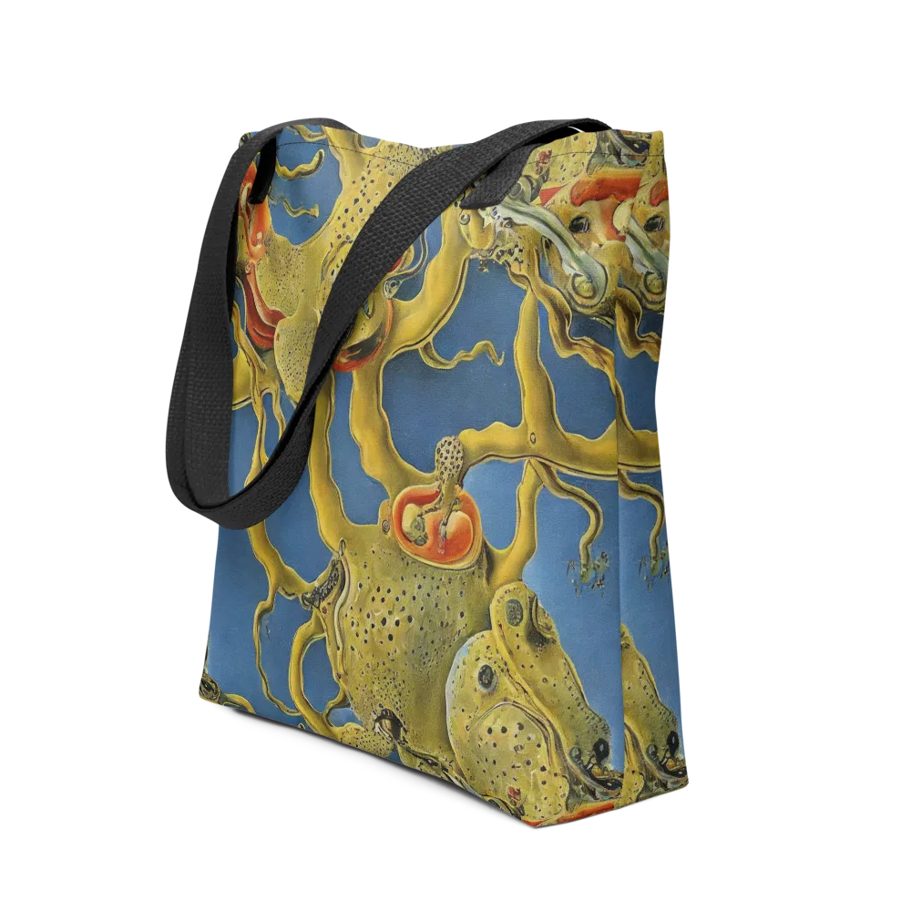 Golden Medusa on Tote Bag — Front