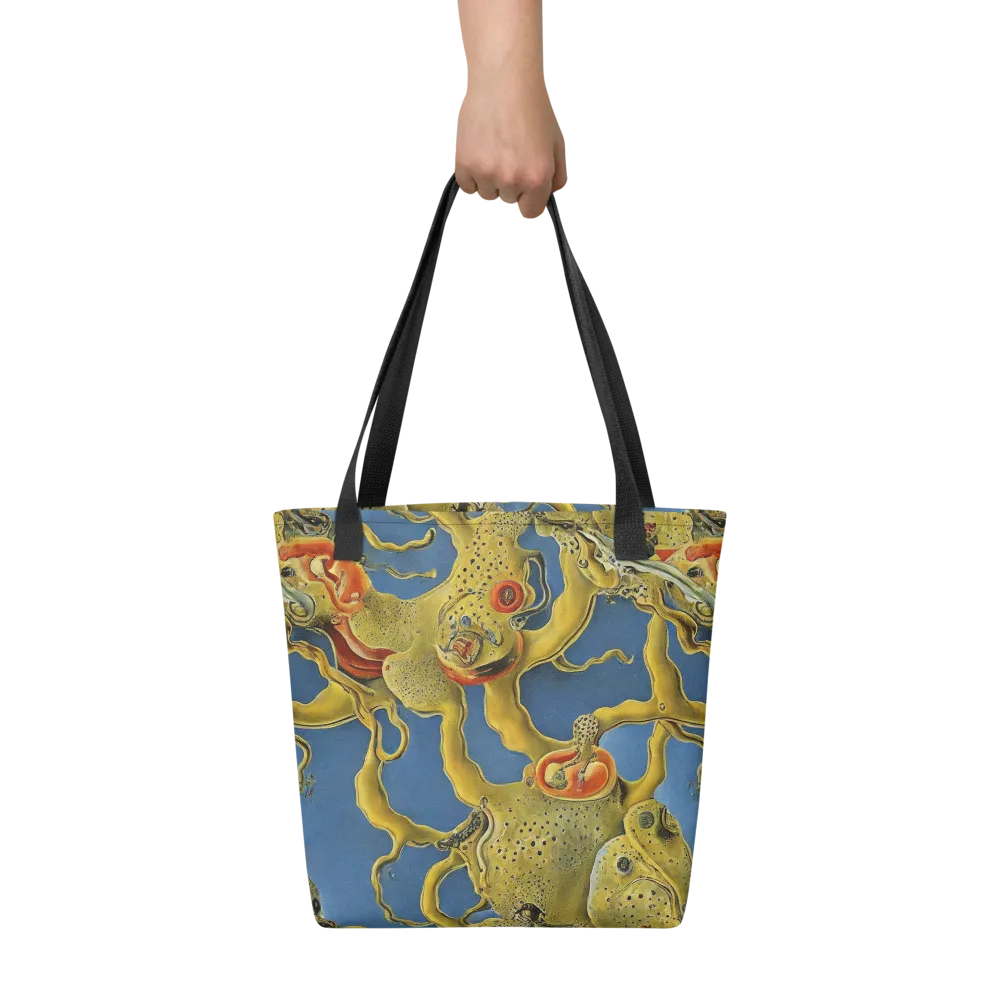Golden Medusa on Tote Bag — Front
